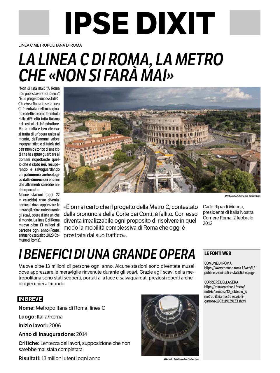 N.12 LINEA C DI ROMA IT 960