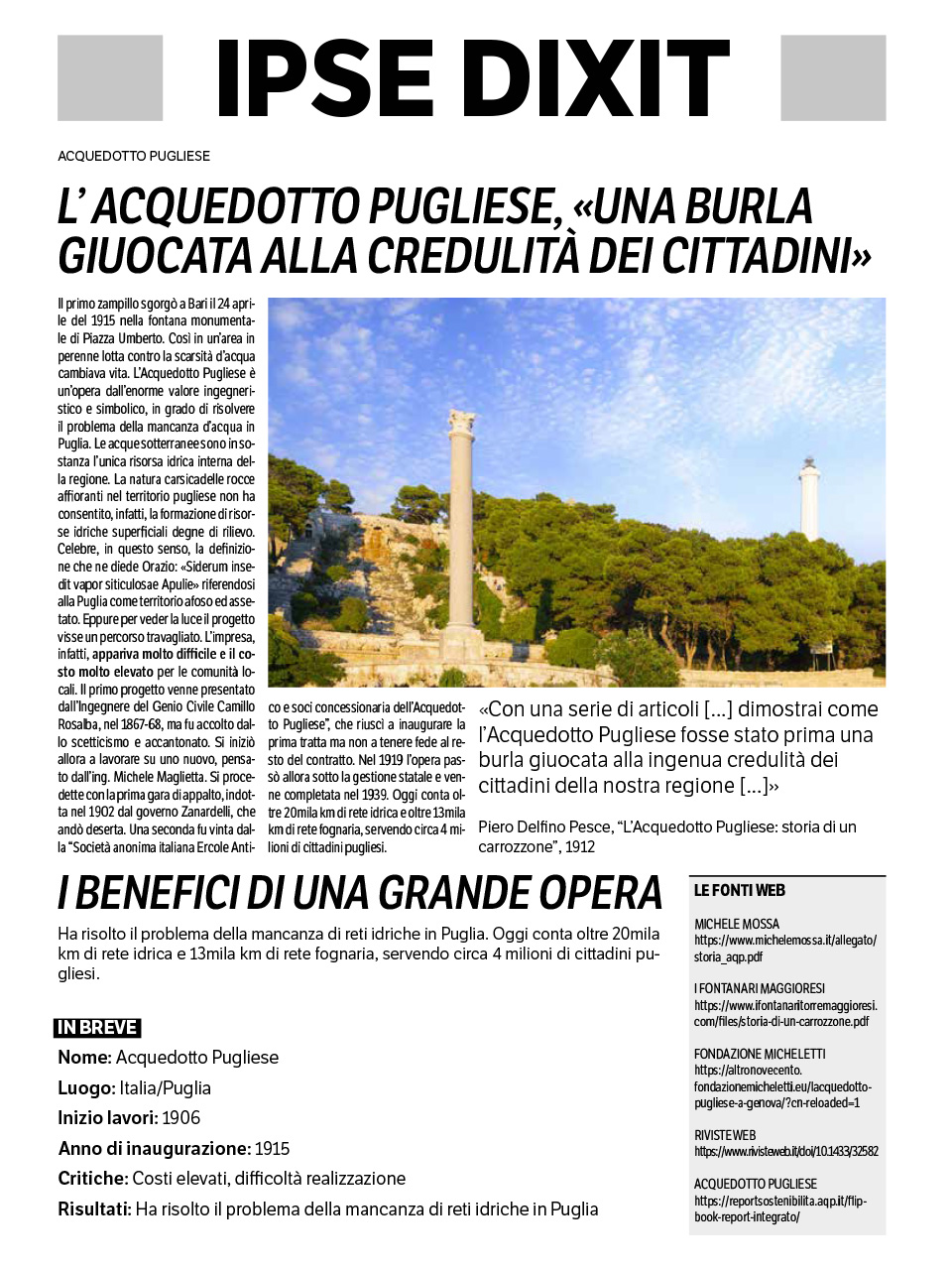 N.17 ACQUEDOTTO PUGLIESE IT 960