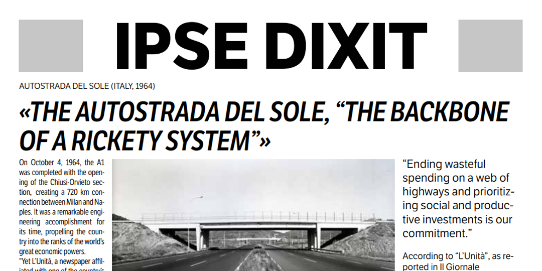 N.1 AUTOSTRADA DEL SOLE EN