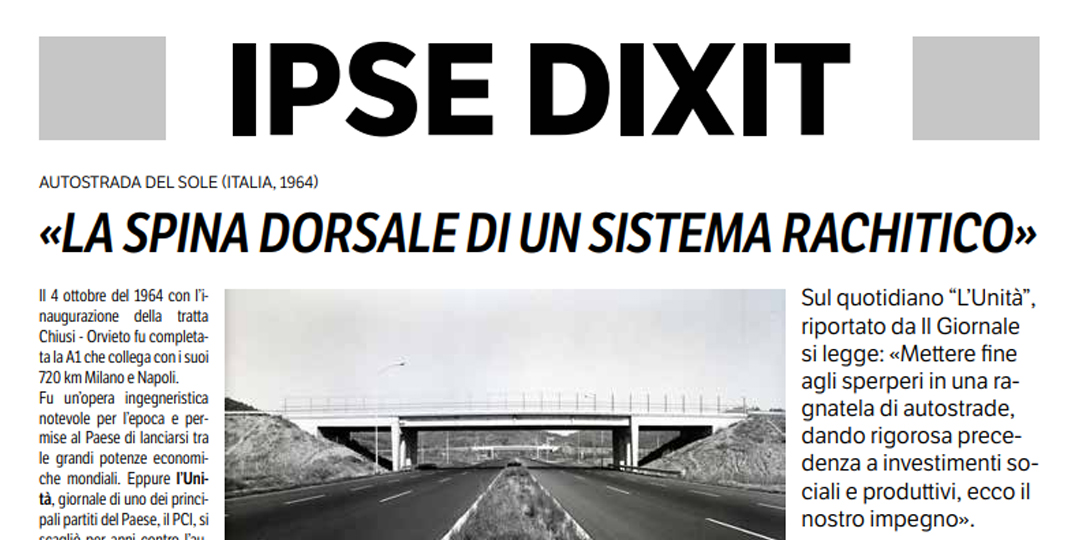 N.1 AUTOSTRADA DEL SOLE IT