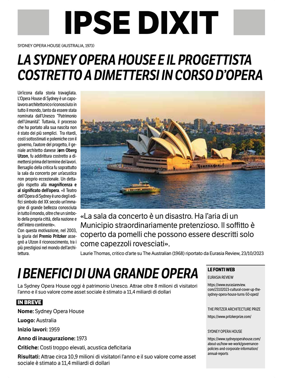 N 21 SYDNEYOPERA IT 960