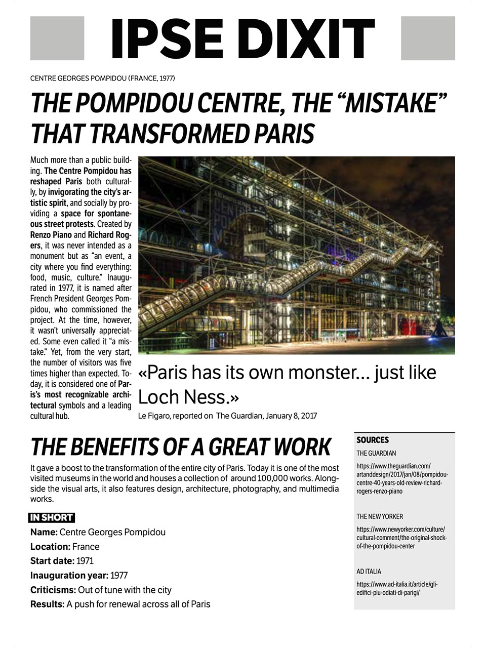 N 22 POMPIDOU EN 960