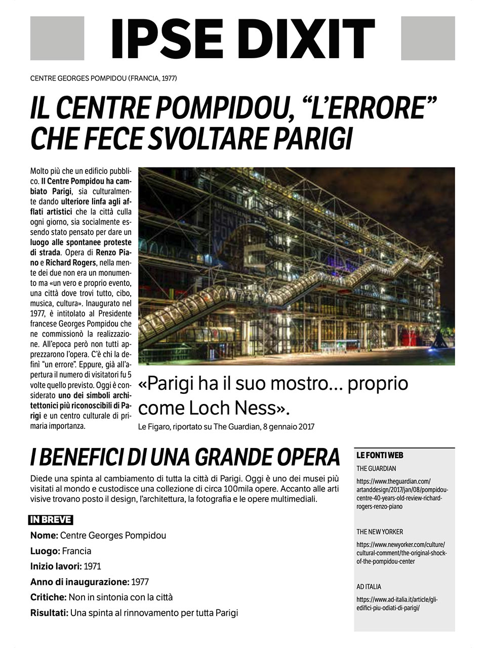 N 22 POMPIDOU IT 960