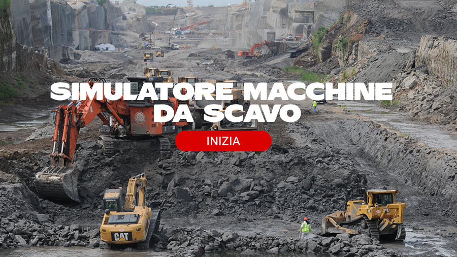 Screenshot macchine da scavo